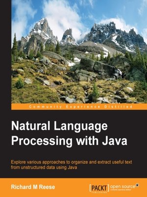 cover image of Natural Language Processing with Java